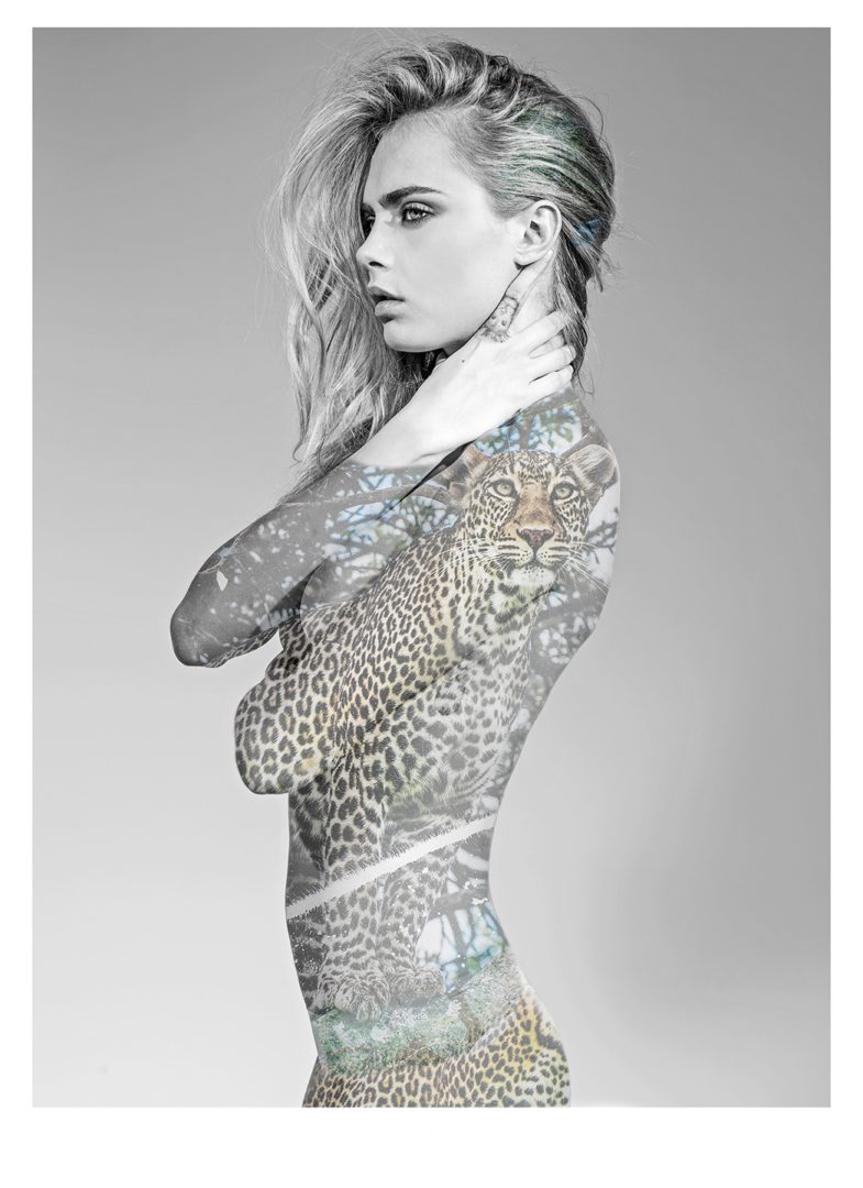 I'm Not A Trophy - Cara Delevingne - Leopard | Artwork | Artisan Abode